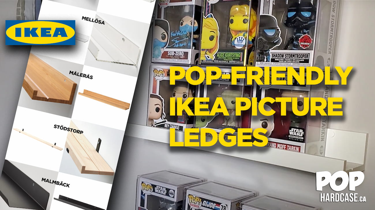 Pop-Friendly Ikea Picture Ledges: Mosslanda, Malmbäck, Målerås, Mellöe – Pop Hard Case Canada