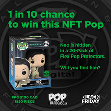 Load image into Gallery viewer, Neo NFT Funko Pop: 1/10 Chance + 20 Flex Pop Protectors