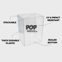 Load image into Gallery viewer, stackable uv impact resistant thick durable plastic case funko pop