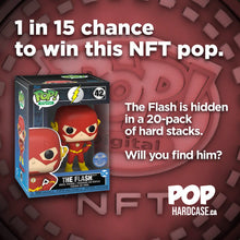 Load image into Gallery viewer, 1 in 15 Chance: The Flash NFT Pop 20-Pack Hard Stacks