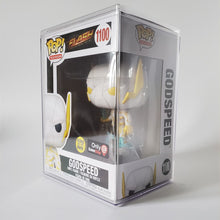 Load image into Gallery viewer, Godspeed Glow in the Dark Exclusive + 8 Pack of Pop Collectors Hard Case Protectors
