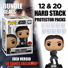 Load image into Gallery viewer, Iden Versio EB Games Exclusive + Funko Pop Hard Stack Protector Display Cases