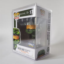 Load image into Gallery viewer, Master Chief Best Buy Exclusive + 8 Pack of Pop Collectors Hard Case Protectors
