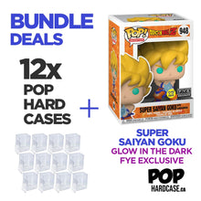 Load image into Gallery viewer, Super Saiyan Goku Glow in the Dark FYE Exclusive Funko Pop