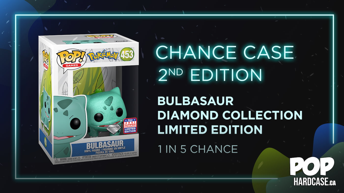 Chance Case: Bulbasaur Diamond Collection Limited Edition Pop
