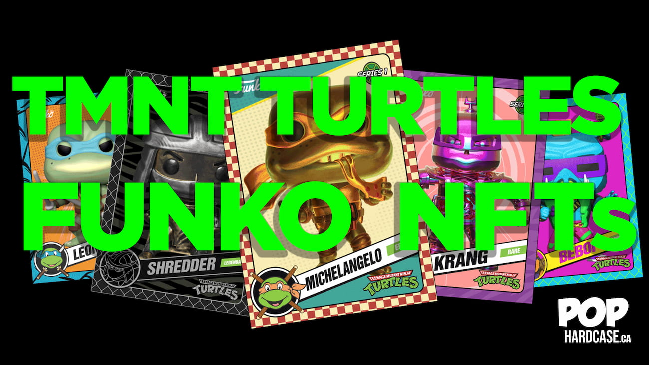 Funko NFTs on Wax: Teenage Mutant Ninja Turtles (TMNT)