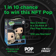 Load image into Gallery viewer, Neo NFT Funko Pop: 1/10 Chance + 20 Flex Pop Protectors
