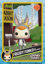 Load and play video in Gallery viewer, 1 in 12 Chance: Freddy Funko as Bugs Bunny NFT Pop + 8 Pack Hard Stacks
