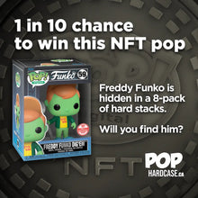 Load image into Gallery viewer, 1 in 10 Chance: Freddy Funko as Dig&#39;Em NFT Pop + 8 Pack Hard Stacks
