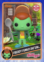 Load and play video in Gallery viewer, 1 in 10 Chance: Freddy Funko as Dig&#39;Em NFT Pop + 8 Pack Hard Stacks
