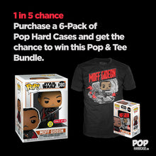 Load image into Gallery viewer, Chance Case: 6-Pack Pop Hard Case Protectors + Moff Gideon Pop &amp; Tee (1/5 chance)
