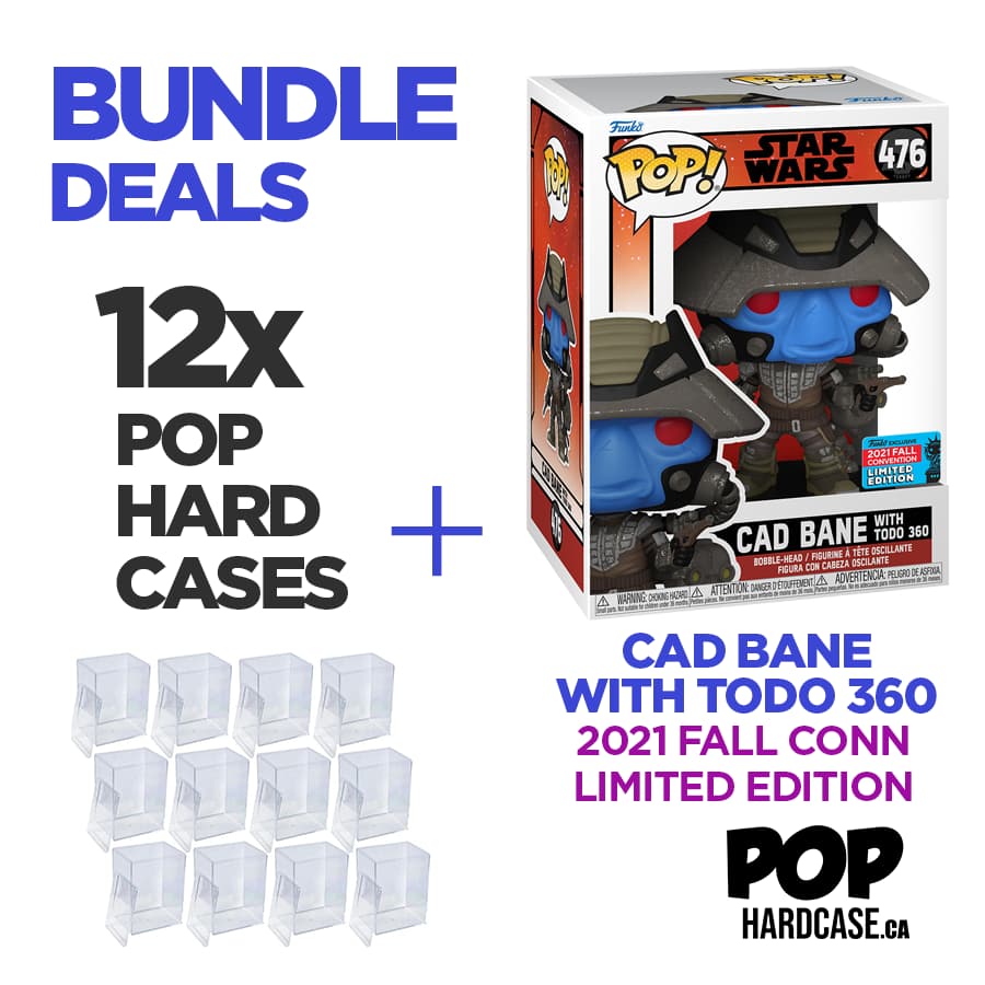 Cad Bane with Todo 360 2020 Fall Con Limited Edition Funko Pop 