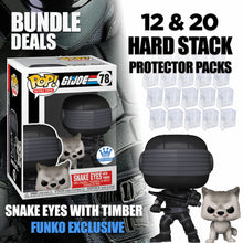 Load image into Gallery viewer, Snake Eyes with Timber + Funko Pop Hard Stack Protector Display Cases
